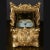 Gold 19th Century Napoleon III Fire-Gilt Fireplace Clock, 1890s For Sale - Image 8 of 11