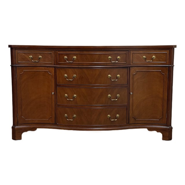 Vintage Mahogany Buffet For Sale