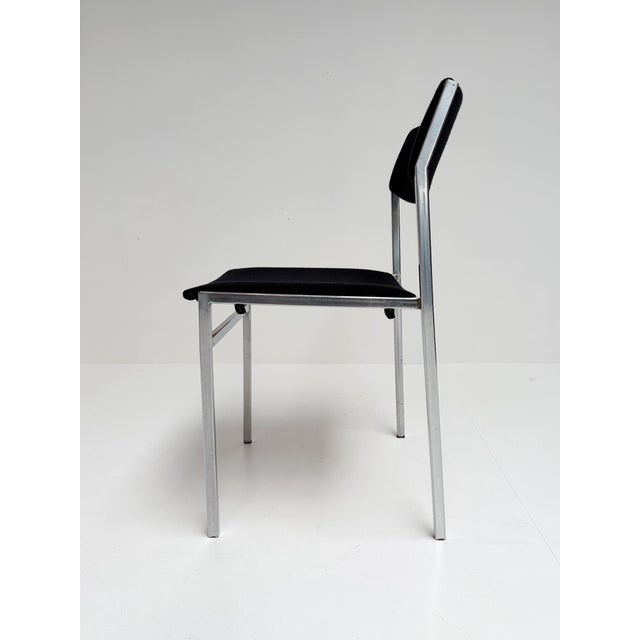 Stacking Chairs by Gijs van der Sluis, 1970s, Set of 4 For Sale - Image 11 of 13