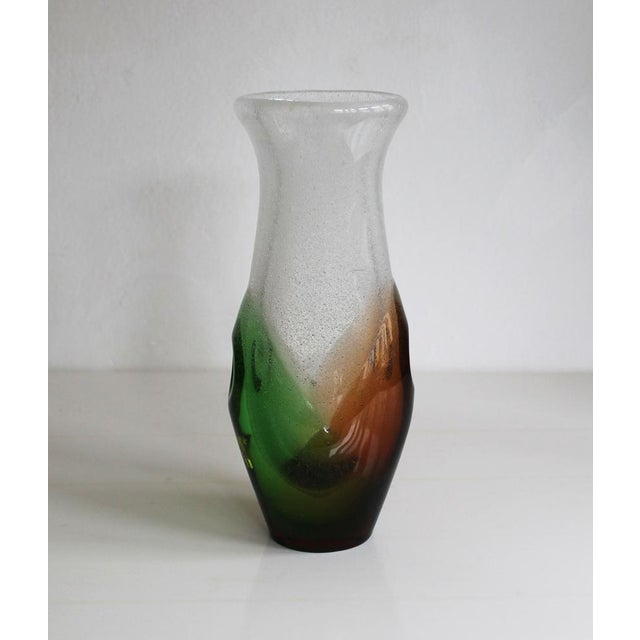 Art Glass Model 7609/23 Vase from František Špinar, 1970s For Sale - Image 4 of 11