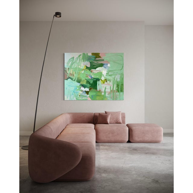 2020s “Spring Grass” Original Painting by Hayley Morée For Sale - Image 5 of 5