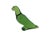 French 1980s Baccarat Emeral Green Crystal Parrot Figurine For Sale - Image 3 of 8