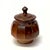 Mid 20th Century Hand-Made Faceted Earthenware Container Curation - Group of 3 For Sale - Image 5 of 12
