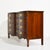 Brown Mid Century Federal Style Mahogany Serpentine Triple Dresser by Dixie For Sale - Image 8 of 12