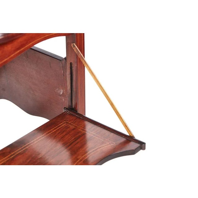 Antique Edwardian Inlaid Hardwood Centre Table For Sale - Image 6 of 11