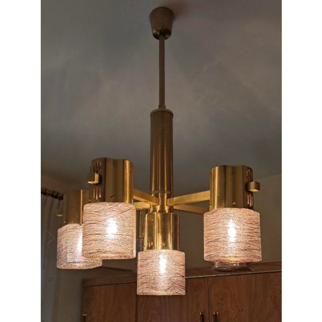 Ceiling Lamp by Gaetano Sciolari for Sciolari, 1970s For Sale - Image 3 of 4