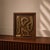 Wood Barry Tinsley “Interlocution” 1966 Bronze Relief Sculpture Edition 1/25 Walnut Frame American Artist For Sale - Image 7 of 7