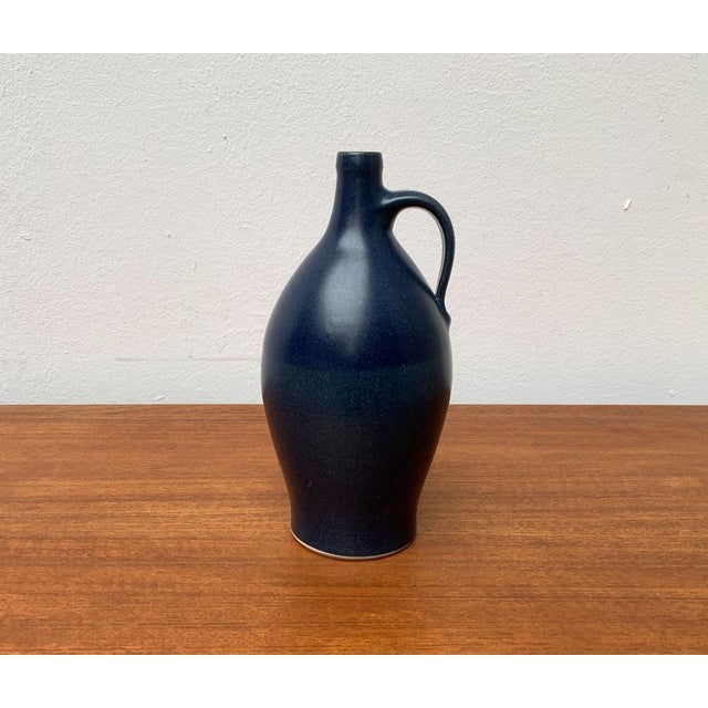 Vintage German Ceramic Jug by Pino Horst Pint for Satemin Pottery For Sale - Image 11 of 18