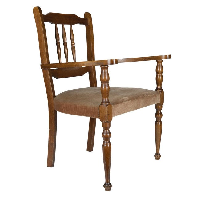 Armchair with Armrests, Italy, 1960 For Sale - Image 10 of 16