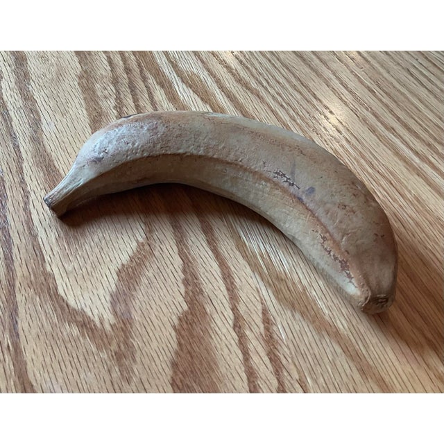 Set of 3 stone fruit The banana measures approximately 5.5 x 1.5 inches The fig measures approximately 3 x 2 inches The...