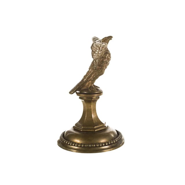 19th Century Federal Bronze Eagle Finial Chairish