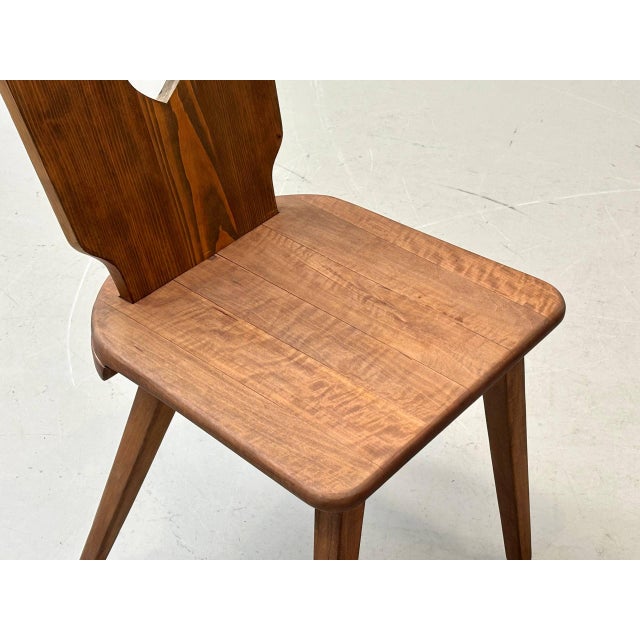 Stabellen Chair in Wood, 1970s For Sale - Image 14 of 18