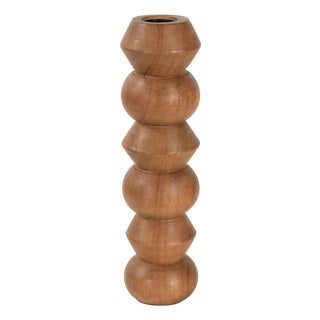 Timber Candle Holder Large For Sale