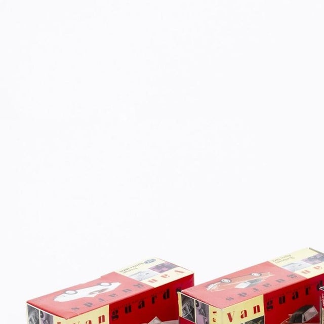 Toys - Vanguards four cars. 20th century Europe, made of metal and other materials, consisting of: Triumph Spitfire, ref....