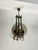 Six-Light Chandelier in Brass and Nile Green Murano Glass, 1960s For Sale - Image 9 of 14