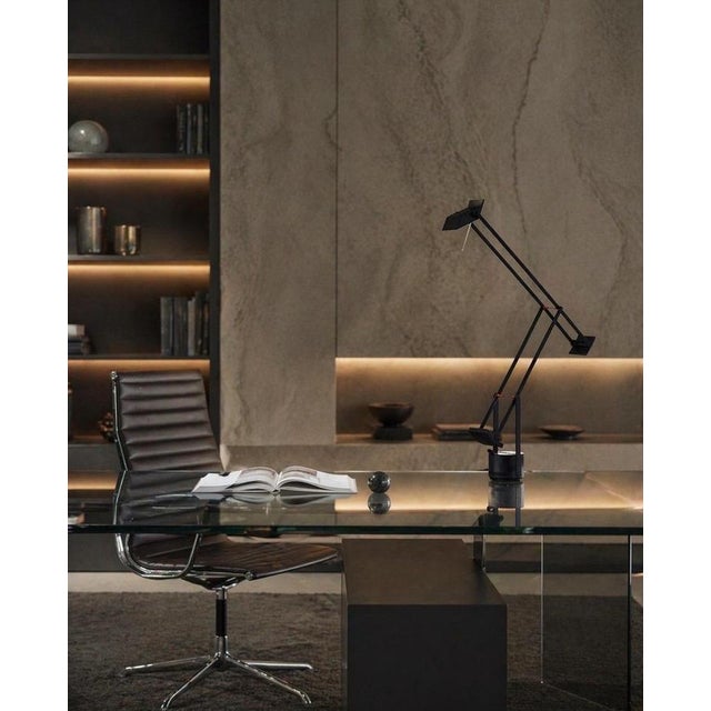 An iconic masterpiece of modern design: the legendary Tizio desk lamp by Artemide, designed by Richard Sapper in 1972....