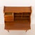 Danish Modern Teak Secretaire with Brass Details and Hidden Vanity, 1960s For Sale - Image 12 of 18
