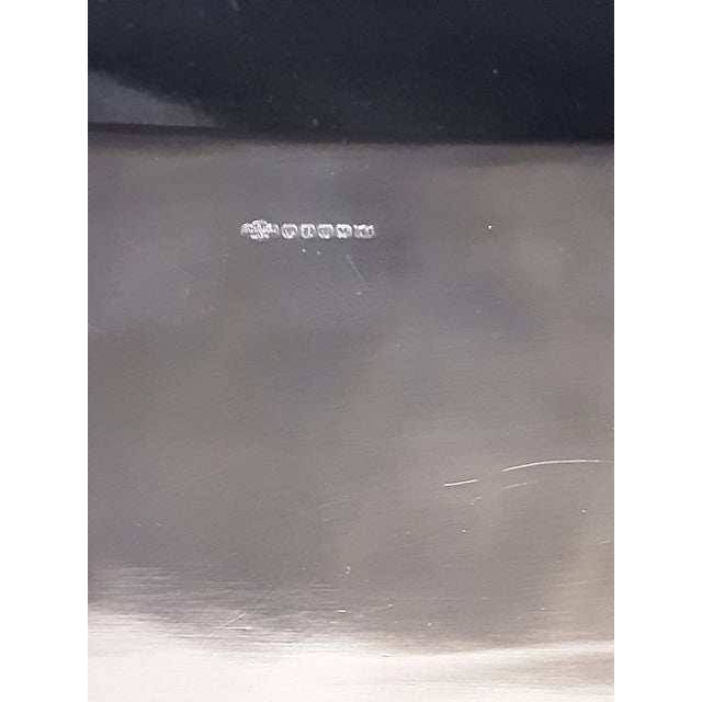 Vintage Set of 2 Collis and Co. Fine Silverplate Serving Dishes For Sale - Image 9 of 12