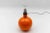 Metal Large Orange Ceramic Ball Table Lamp Base, Italy, 1960s For Sale - Image 7 of 8