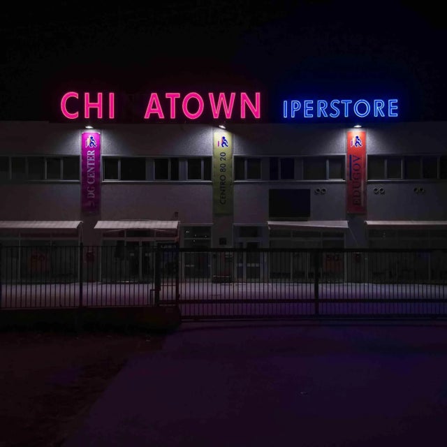 Chiatown is an original artwork realized by Sergio Picciridda in the 2010s. Mixed colored print on Matte Photo Paper....