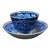 Historical English Staffordshire Tea Cup and Saucer, Circa 1790-1825 For Sale
