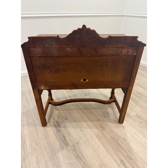 Wood 1960s Jacobean Revival Style Sideboard Buffet Credenza For Sale - Image 7 of 10