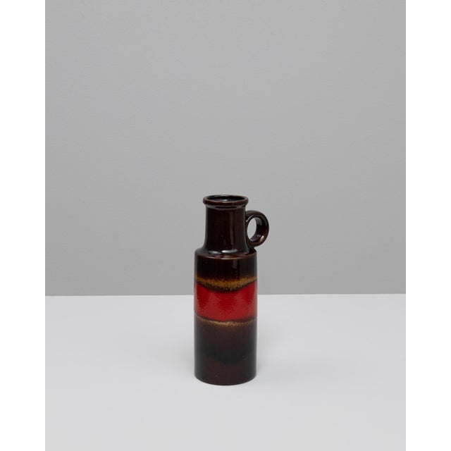 20th Century German 'W. Germany'' Ceramic Vase For Sale - Image 18 of 18