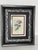 1970s P.F.Redoute Botanical Print Rosa Indica in Wide Frame For Sale - Image 4 of 6