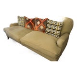 1990s George Smith Standard Arm Sofa For Sale