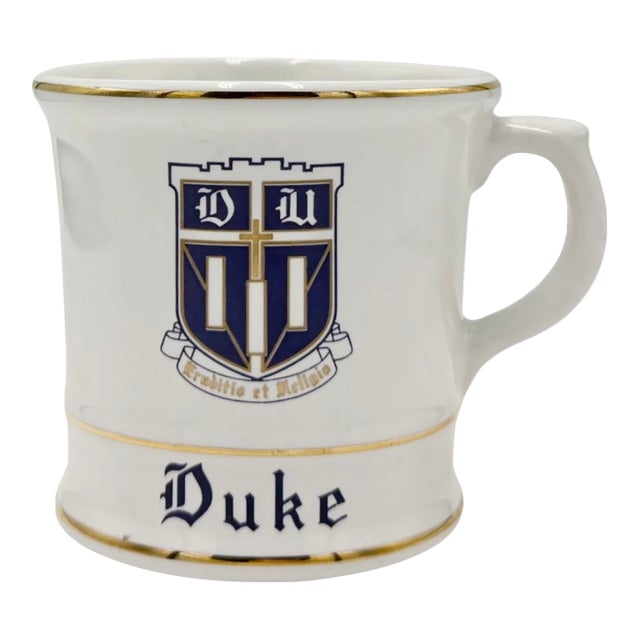 Vintage Duke University North Carolina Ceramic Mug For Sale