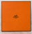 Set of 3 Hermès Paris Orange Presentation Boxes With Herringbone Dust Bags & Ribbon For Sale In Baton Rouge - Image 6 of 7