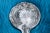 1900's Art Nouveau Silver Plated Repousse Hand Mirror For Sale In Greenville, SC - Image 6 of 11