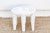 Charming Whitewash African Stool For Sale - Image 4 of 6