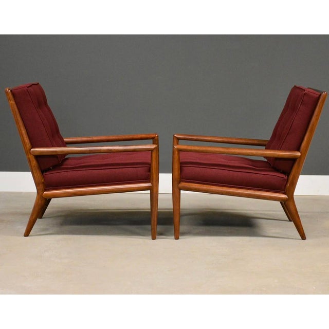 Widdicomb 1950s Robsjohn Gibbings for Widdicomb Lounge Chairs - A Pair For Sale - Image 4 of 10