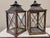 Vintage French Lanterns in Forja, Set of 2 For Sale - Image 4 of 17
