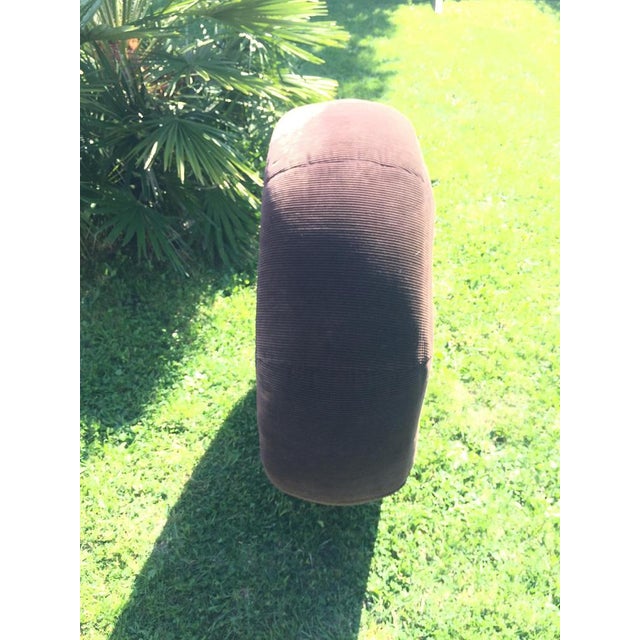 Large Vintage Pouf, 1960s For Sale - Image 14 of 16