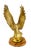 Chelsea House Inc Vintage Brass Eagle Sculpture on Wood Base – Hollywood Regency / Americana Style For Sale - Image 4 of 10