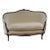 1940s French Style White Settee For Sale