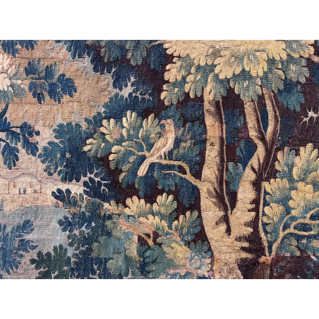 18th Century Verdure Tapestry With Birds For Sale In Los Angeles - Image 6 of 11