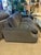 Textile Sota by Massimo Scolari for Giorgetti Black & Smoke Gray Wool Sofa For Sale - Image 7 of 9