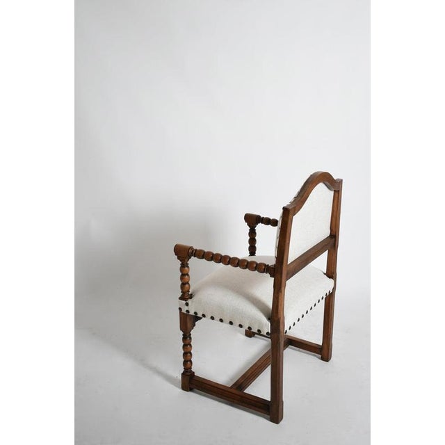 Turned Wood Armchairs, Set of 2 For Sale - Image 4 of 6