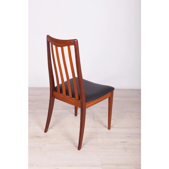 Teak and Leather Dining Chairs by Leslie Dandy for G-Plan, 1960s, Set of 6 For Sale - Image 12 of 18