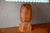 Brutalist Danish Hand-Carved Teak Table Lamp, 1960s For Sale - Image 3 of 11