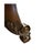 Pair of Louis XV Style Carved Wing Back Lounge Chairs, a Pair For Sale - Image 9 of 11