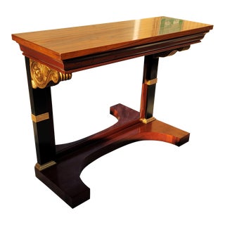Late 20th Century Councill Furniture Mirrored Console Table For Sale