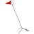 Red Vittoriano Viganò 'Vv Cinquanta' Floor Lamp in Red For Sale - Image 8 of 8