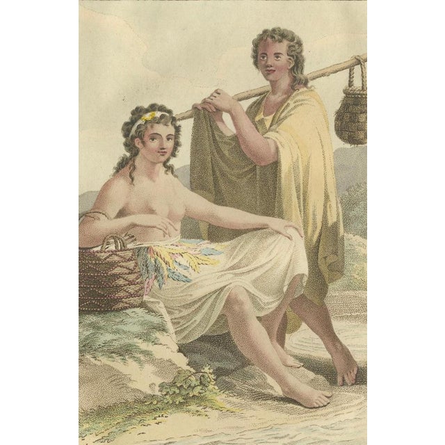 After Kuyper, Ulieteërs, Raiatea, Polynesia, 1803, Handcolored Engraving For Sale - Image 5 of 10