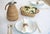 Wood Artifacts Rattan Square Baker Basket with Pyrex in Honey Brown - 2 Pieces For Sale - Image 7 of 8