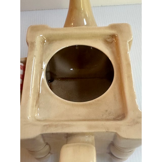 1980s 1988 Vintage Paul Cardew Design Collectible Ceramic Novelty Teapot"Baking Day" Made in England For Sale - Image 5 of 18