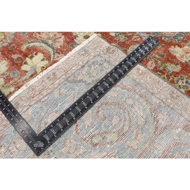 Early 20th Century Antique Persian Mahal Rug - 08'01 X 11'05 For Sale - Image 5 of 9